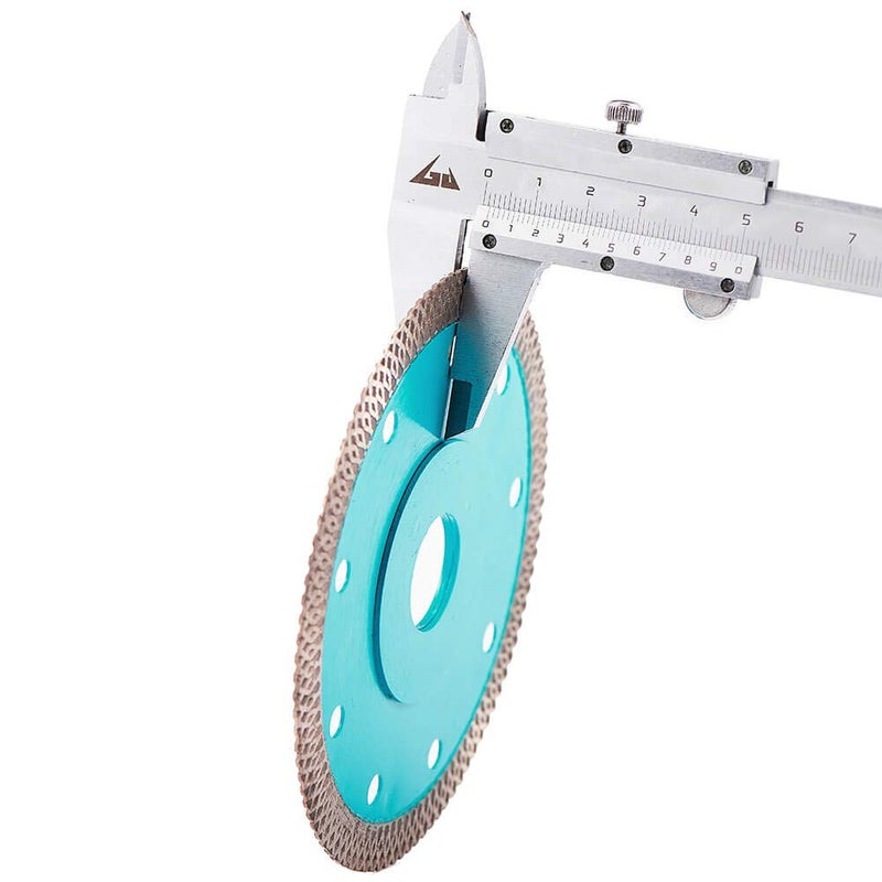 PEAKIT Fast Diamond Blade 4.5 Inch Porcelain Tile Cutter Ceramic Cutting Disc Wheel for Dry Wet Tile Saw or Grinder - Image 3